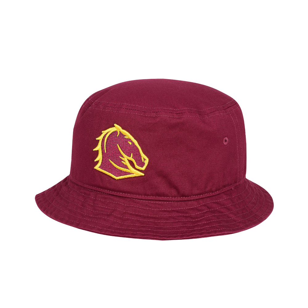Brisbane Broncos Twill Bucket Hat