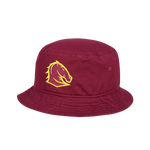 Load image into Gallery viewer, Brisbane Broncos Twill Bucket Hat
