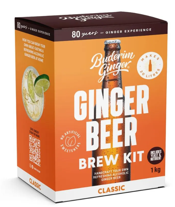 Budrim Ginger - Ginger Beer Kit – The Beerless Bar