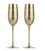 Load image into Gallery viewer, Chantalle Champagne Glasses [FLV:Gold]
