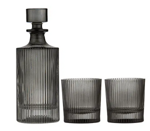 Cyrus Whisky Decanter Set [FLV:Charcoal]