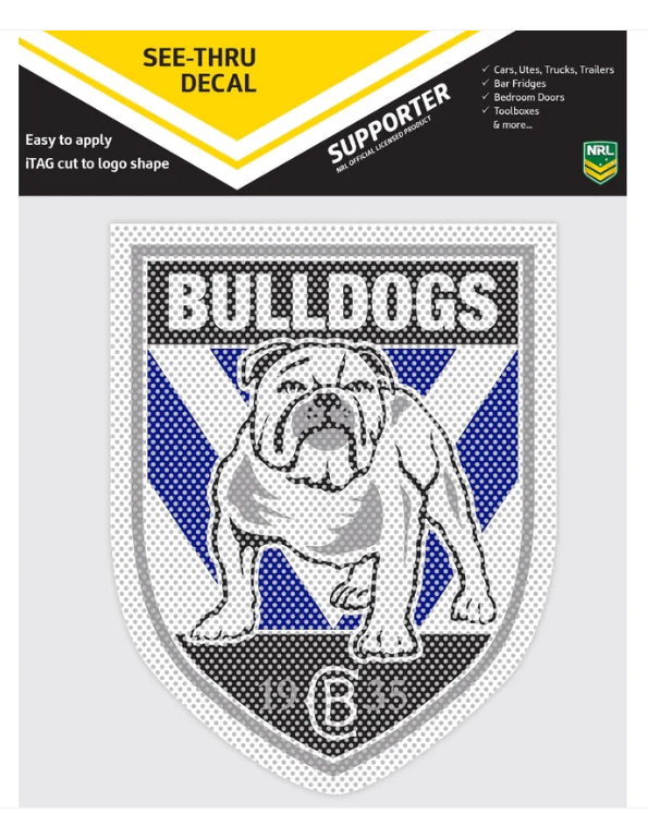 Canterbury Bulldogs Car Stickers