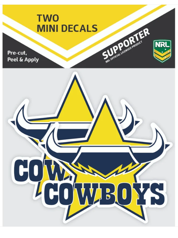 NQ Cowboys Vinyl Stickers