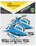 Load image into Gallery viewer, Cronulla Sharks Vinyl Stickers
