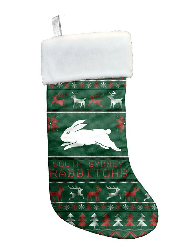 NRL Jumbo Xmas Stocking [FLV:South Sydney Rabbitohs]