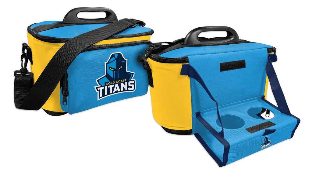 Gold Coast Titans Cooler Bag with Tray