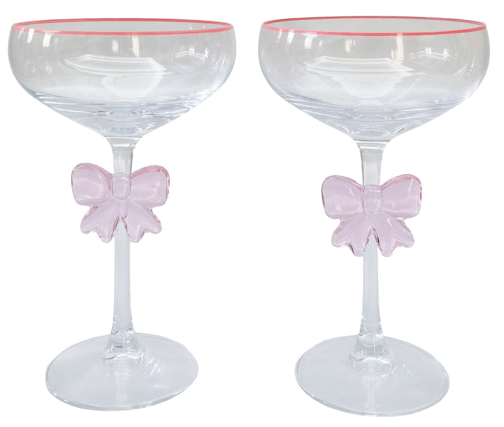 Kaya Bow Coupe Glasses