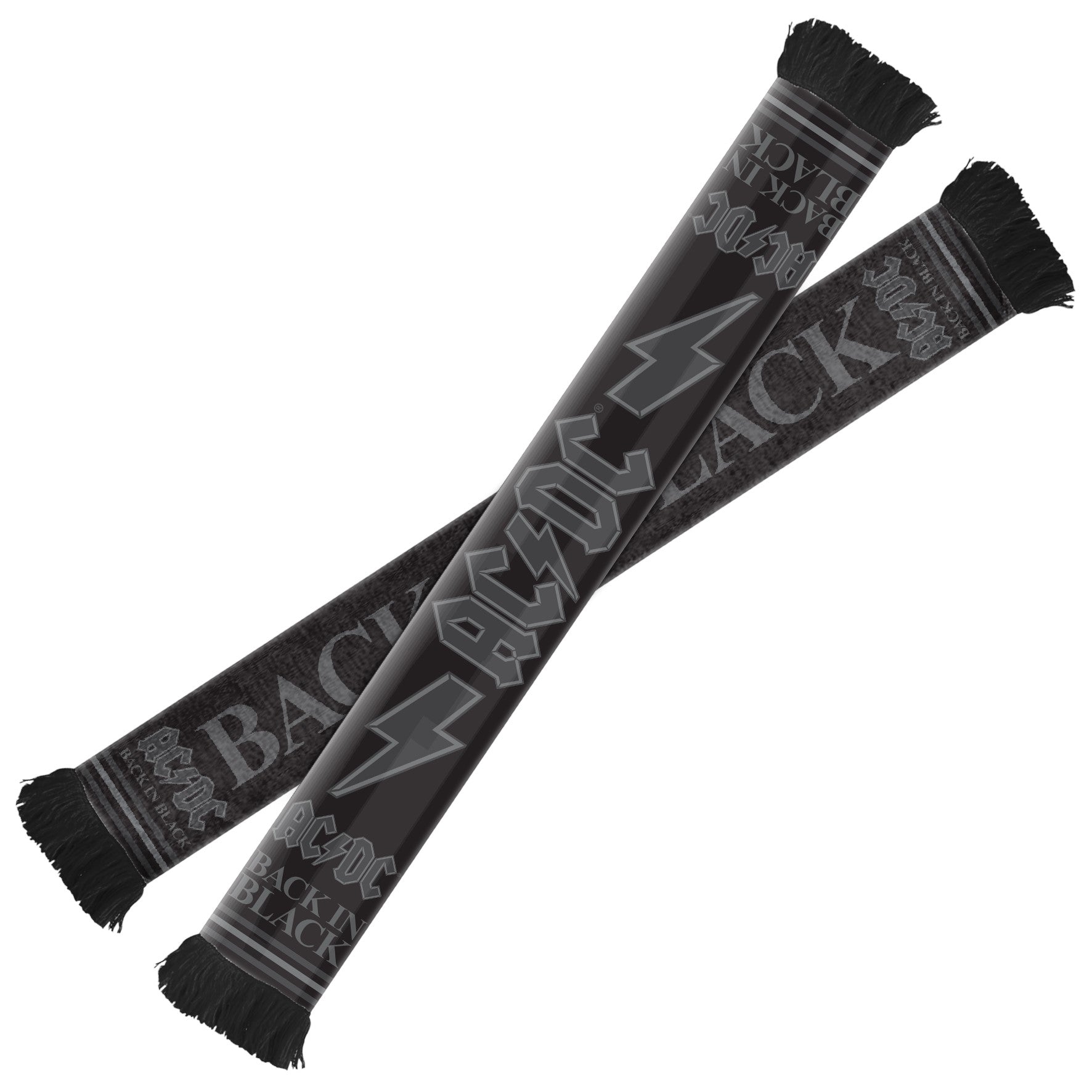 ACDC Back in Black Scarf