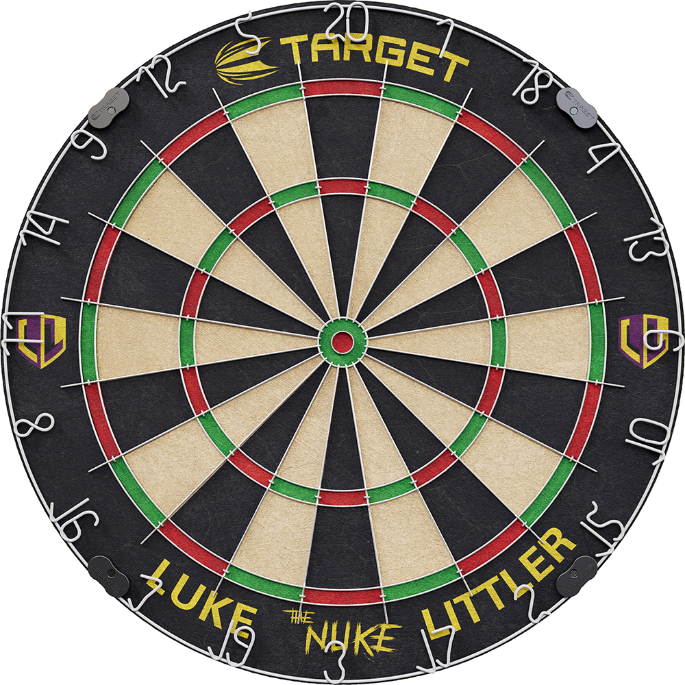 Luke "The Nuke" Littler Dartboard Set