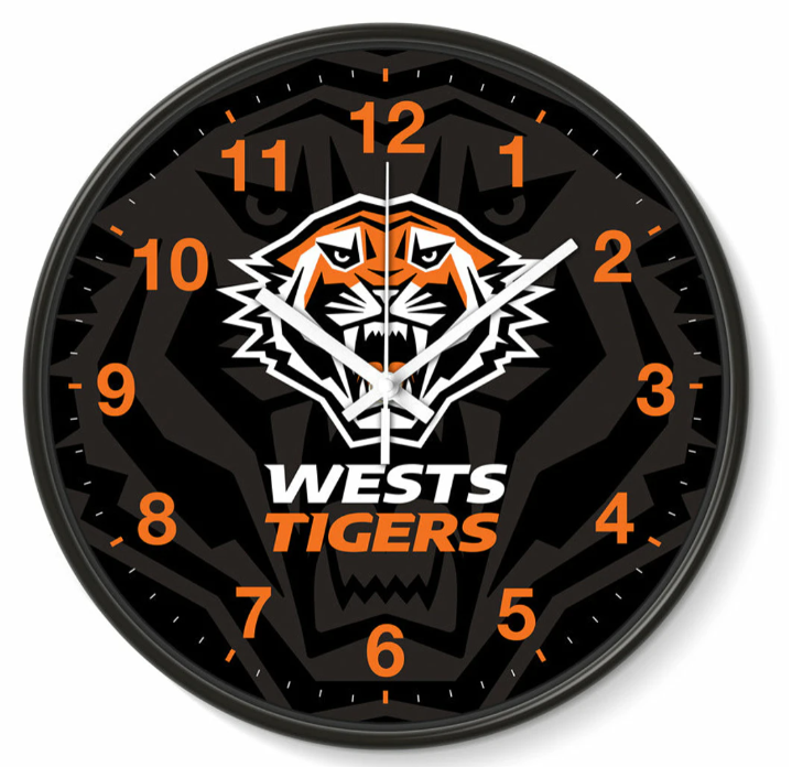 Wests Tigers Wall Clock