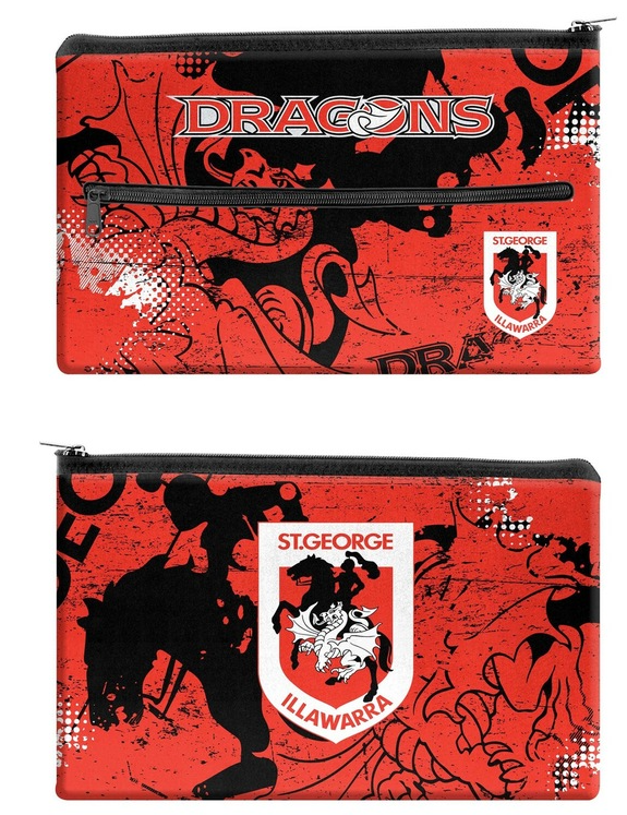 St George Dragons Pencil Case [FLV:Large]