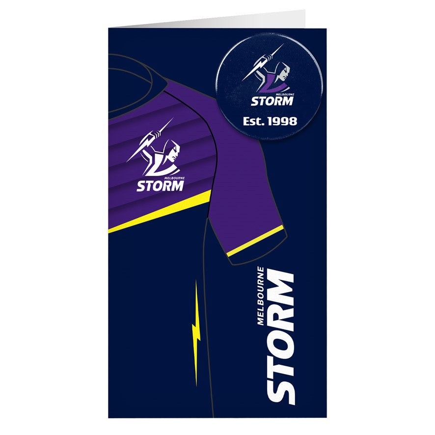 Melbourne Storm Badged Card