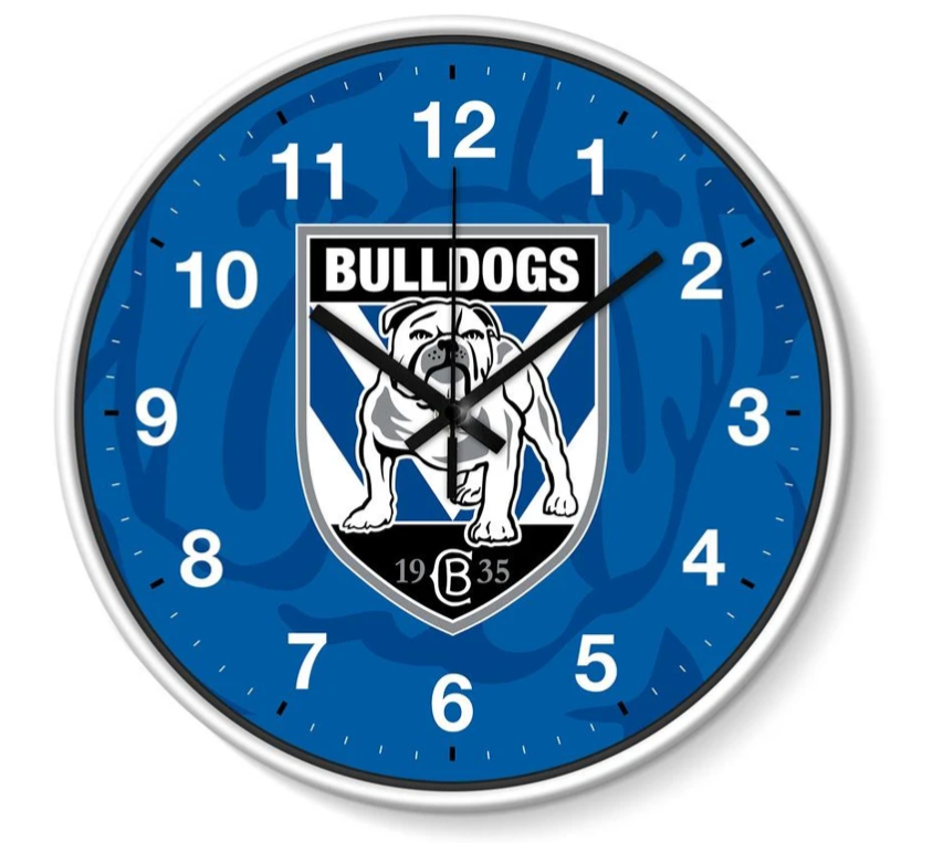 Canterbury Bulldogs Wall clock