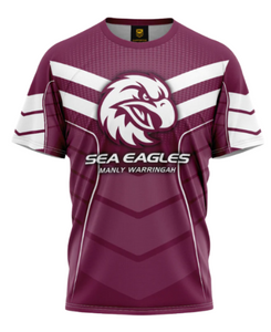 Manly sea Eagles Kids Chevron Tee [SZ:01]