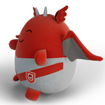 Load image into Gallery viewer, Scorcho the Dragon SquishOz
