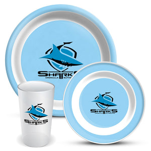 Cronulla Sharks Melamine Set