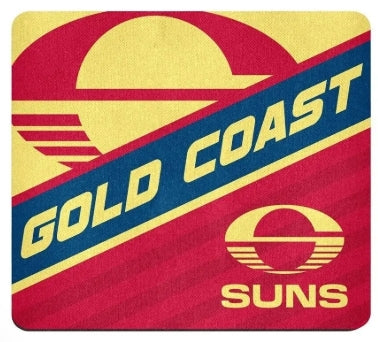 AFL Mouse Mat [FLV:Gold Coast Suns]