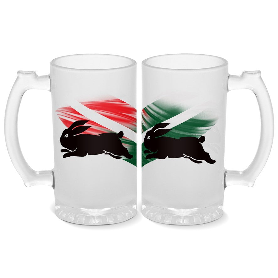 South Sydney Rabbitohs Glass Stein