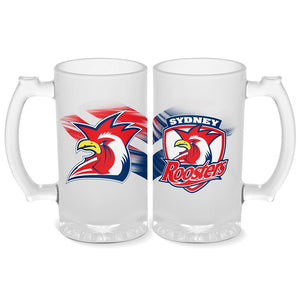 Sydney Roosters Glass Stein