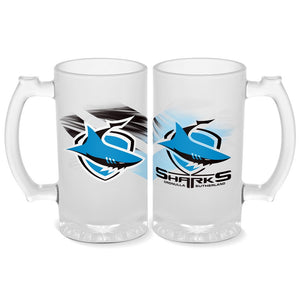 Cronulla Sharks Glass Stein