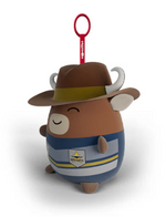 Load image into Gallery viewer, Bullo the Bull Cowboys Mini SquishOz
