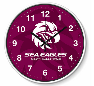 Manly Sea Eagles Wall Clock