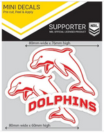 Load image into Gallery viewer, Dolphins Vinyl Stickers
