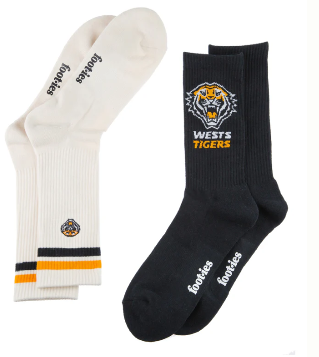 Wests Tigers Icon Foot-ies Socks