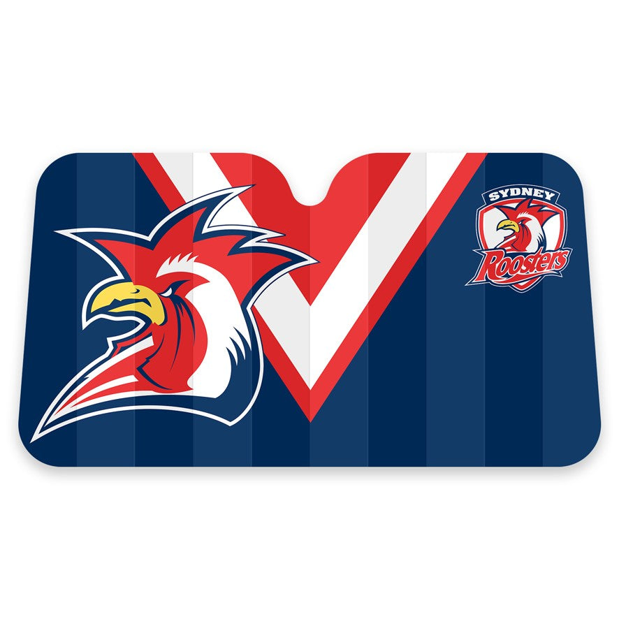 Sydney Roosters Car Sunshade