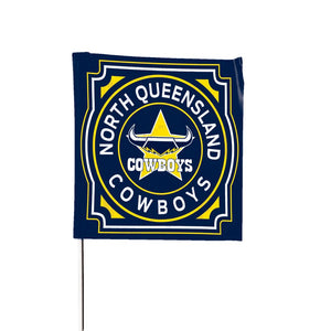 NQ Cowboys Square Flag