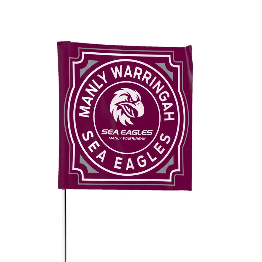 Manly Sea Eagles Square Flag