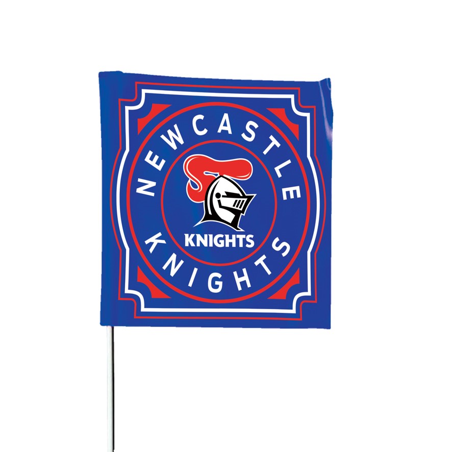 Newcastle Knights Square Flag