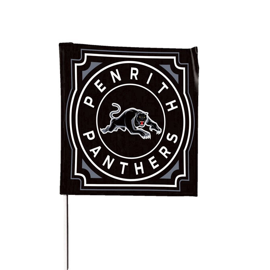 Penrith Panthers Square Flag