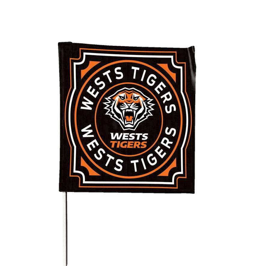 Wests Tigers Square Flag