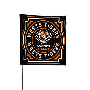 Wests Tigers Square Flag