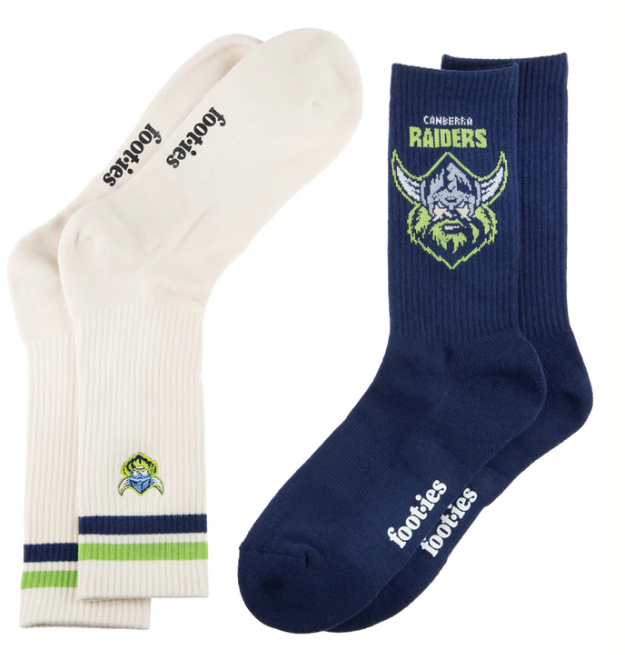 Canberra Raiders Icon Foot-ies Socks