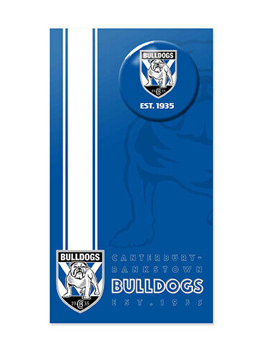 Canterbury Bulldogs Badged Card