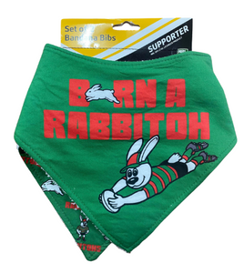 South Sydney Rabbitohs Bib Set [FLV:Bandana]