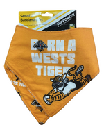 Load image into Gallery viewer, Wests Tigers Bib Set [FLV:Bandana]
