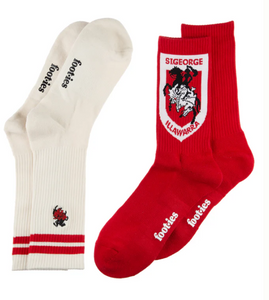 St George Dragons Icon Foot-ies Socks