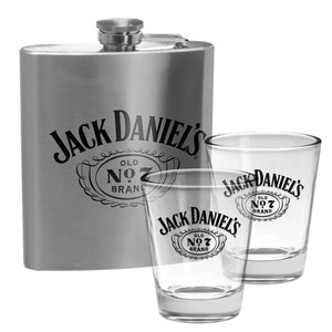 Jack Daniels Flask Gift Set