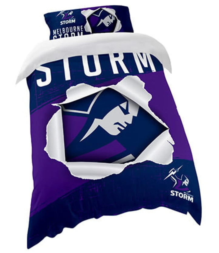 Melbourne Storm Quilt Cover [SZ:Single]