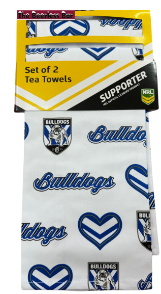 Canterbury Bulldogs Tea Towels