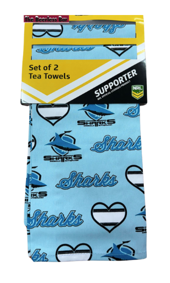 Cronulla Sharks Tea Towels