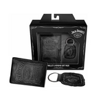 Load image into Gallery viewer, Jack Daniels Wallet &amp; Keyring Set
