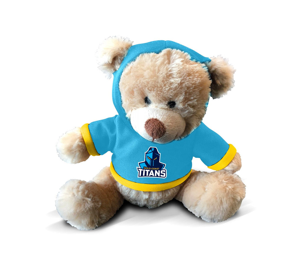 Gold Coast Titans Plush Teddy with Hoodie