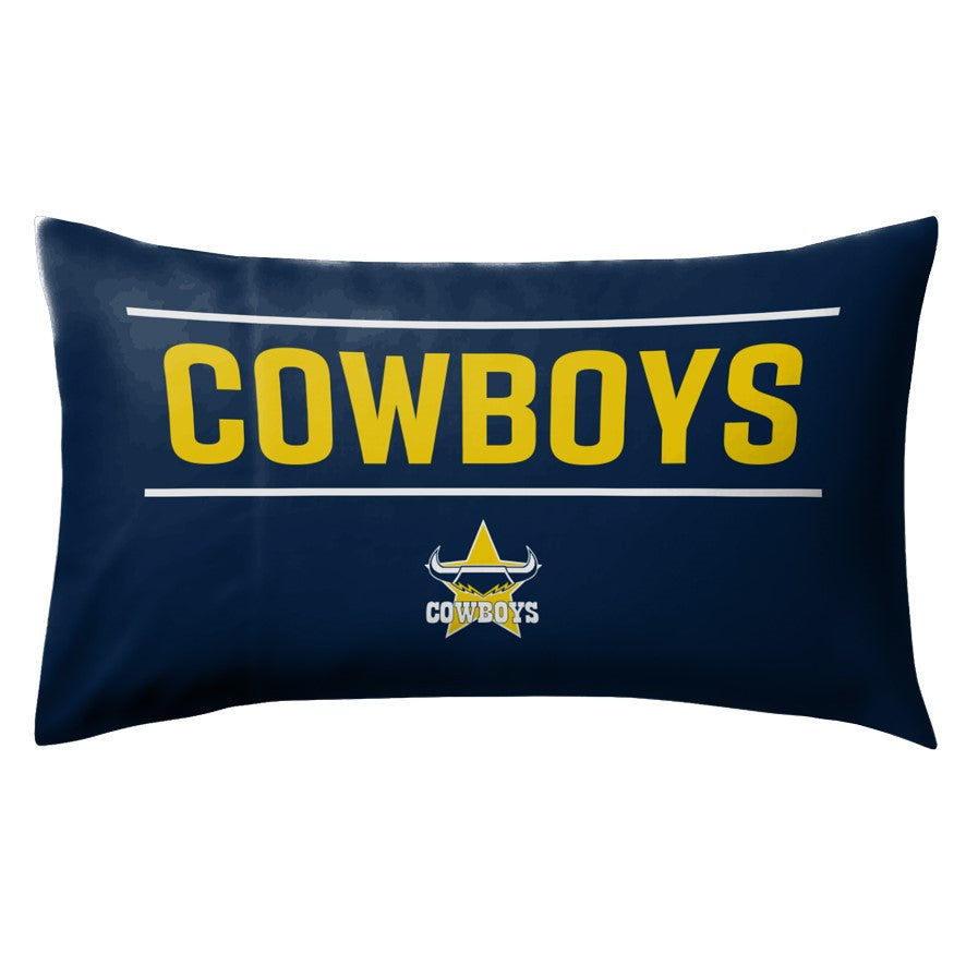 NQ Cowboys Pillow Case