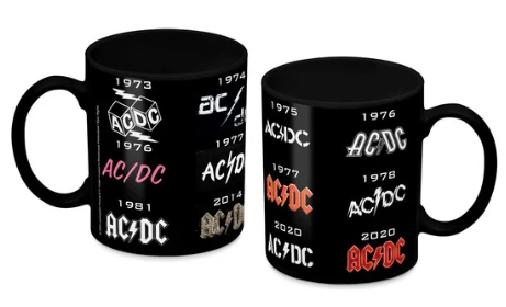 ACDC Logo Years Mug