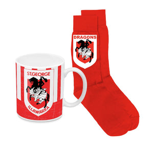 St George Dragons Mug & Sock