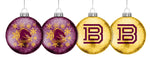 Load image into Gallery viewer, NRL Glitter Baubles 4pk
